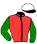 casaque portée par Baudoin-boin A. jockey du cheval de course ZEUS DES BOIS, information pmu ZETURF