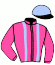 casaque portée par Metivier E. jockey du cheval de course INEA JAP, information pmu ZETURF