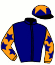 casaque portée par Julliot R. jockey du cheval de course SPEEDY DATE, information pmu ZETURF
