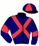 casaque portée par Joseph F. jockey du cheval de course HIMALAYA DE DALINE, information pmu ZETURF