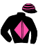 casaque portée par Dubourg Mme Ear. jockey du cheval de course SANPEDRO, information pmu ZETURF