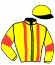 casaque portée par Paillard S. jockey du cheval de course JUNIORDENUO, information pmu ZETURF casaque portée par Paillard S. jockey du cheval de course JUNIORDENUO, information pmu ZETURF