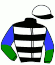 casaque portée par Chavatte A. A. jockey du cheval de course KAISER BEGONIA, information pmu ZETURF casaque portée par Chavatte A. A. jockey du cheval de course KAISER BEGONIA, information pmu ZETURF