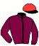 casaque portée par Le Pemp Mlle L. jockey du cheval de course VAROSHKINE (FR), information pmu ZETURF