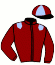 casaque portée par Crastus A. jockey du cheval de course SUGAR BAY (GB), information pmu ZETURF