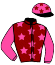 casaque portée par Flannelly C. E. jockey du cheval de course NIGHT DEL RAIS (FR), information pmu ZETURF