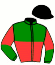 casaque portée par Revolte E. jockey du cheval de course GRILO, information pmu ZETURF