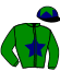 casaque portée par Meyer Mlle M. jockey du cheval de course ALIGAR, information pmu ZETURF