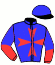 casaque portée par Mendizabal I. jockey du cheval de course LUPIN DA CLODIA, information pmu ZETURF