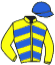 casaque portée par Werle A. jockey du cheval de course SO RELIABLE, information pmu ZETURF casaque portée par Werle A. jockey du cheval de course SO RELIABLE, information pmu ZETURF
