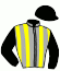 casaque portée par Guedj-gay G. jockey du cheval de course PEDROZIO, information pmu ZETURF casaque portée par Guedj-gay G. jockey du cheval de course PEDROZIO, information pmu ZETURF
