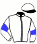 casaque portée par Lauron M. jockey du cheval de course PADME, information pmu ZETURF casaque portée par Lauron M. jockey du cheval de course PADME, information pmu ZETURF