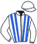 casaque portée par Werle A. jockey du cheval de course DRACO, information pmu ZETURF casaque portée par Werle A. jockey du cheval de course DRACO, information pmu ZETURF