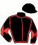 casaque portée par Baron Axe.  jockey du cheval de course ESCAPADE NOCTURNE, information pmu ZETURF
