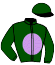 casaque portée par Besnier H. jockey du cheval de course MUNCHHAUSEN (DE), information pmu ZETURF