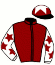casaque portée par Boche D. jockey du cheval de course ZINZIN MORETTO (IE), information pmu ZETURF