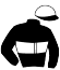 casaque portée par Bachelot T. jockey du cheval de course FIRST SHOT (FR), information pmu ZETURF