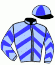 casaque portée par Oger Mlle L. jockey du cheval de course INCOGNITO, information pmu ZETURF