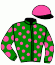 casaque portée par Nobili M. jockey du cheval de course ELIOT DU PARADIS (FR), information pmu ZETURF
