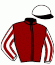casaque portée par Guyon M. jockey du cheval de course CHASSELAY, information pmu ZETURF