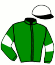 casaque portée par Eon Mlle M. jockey du cheval de course MIA WALLACE, information pmu ZETURF