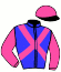 casaque portée par Bachelot T. jockey du cheval de course BISCUIT (FR), information pmu ZETURF
