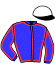 casaque portée par Mangione R. jockey du cheval de course TORIANO, information pmu ZETURF