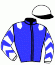 casaque portée par Guyon M. jockey du cheval de course BIG CALL, information pmu ZETURF