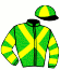 casaque portée par Mitchell J. jockey du cheval de course AL DASIM, information pmu ZETURF