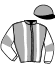 casaque portée par Mendizabal I. jockey du cheval de course CAN TO CAN, information pmu ZETURF