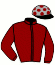 casaque portée par Badel A. jockey du cheval de course MARRAKECH MOON, information pmu ZETURF