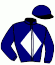 casaque portée par Besnier H. jockey du cheval de course JUST RUN, information pmu ZETURF