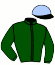 casaque portée par Hardouin E. jockey du cheval de course BOB LA BIDOUILLE, information pmu ZETURF