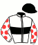 casaque portée par Bonin J. jockey du cheval de course GOLDEN TRIP, information pmu ZETURF