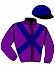 casaque portée par Pasquier S. jockey du cheval de course LORENZO DE MEDICI, information pmu ZETURF