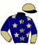 casaque portée par Belmont Cés. jockey du cheval de course TRESCALCETINES, information pmu ZETURF