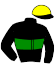 casaque portée par Hardouin E. jockey du cheval de course CHUBASCO, information pmu ZETURF