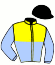 casaque portée par Mosse A. jockey du cheval de course CHARLOTTE BAY, information pmu ZETURF