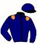 casaque portée par Mosse G. jockey du cheval de course HALF HALF, information pmu ZETURF