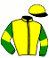 casaque portée par Cabre J. jockey du cheval de course SPINDLY, information pmu ZETURF