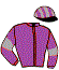 casaque portée par Benoist G. jockey du cheval de course BOUTTEMONT, information pmu ZETURF