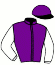 casaque portée par Mobian J. jockey du cheval de course JAGOAR PEMBO, information pmu ZETURF