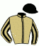 casaque portée par Etienne E. jockey du cheval de course LE CANNET, information pmu ZETURF