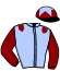 casaque portée par Francesco Satalia jockey du cheval de course MINNEHAHA, information pmu ZETURF