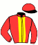 casaque portée par Etienne E. jockey du cheval de course WHITENIGHT, information pmu ZETURF