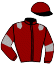 casaque portée par Crastus A. jockey du cheval de course JANNINA, information pmu ZETURF