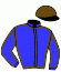 casaque portée par Guyon M. jockey du cheval de course FROSTY BAY, information pmu ZETURF