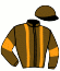 casaque portée par Madamet A. jockey du cheval de course GOT SHINE, information pmu ZETURF