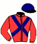 casaque portée par Lemaitre A. jockey du cheval de course L'ETOILE DE FRANCE, information pmu ZETURF