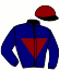 casaque portée par Crastus A. jockey du cheval de course ZELZALITA, information pmu ZETURF casaque portée par Crastus A. jockey du cheval de course ZELZALITA, information pmu ZETURF
